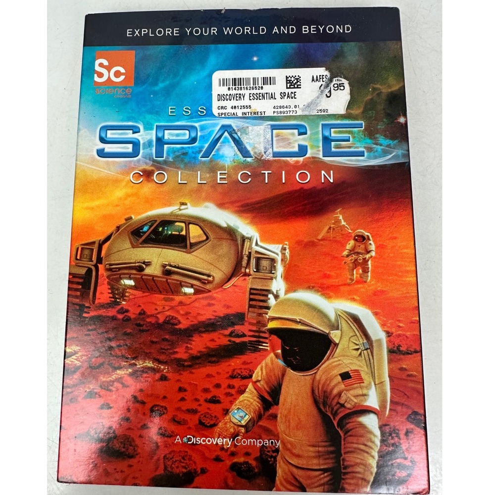 Discovery Essential Space Collection Science Channel DVD 7 Programs 4.5 Hours